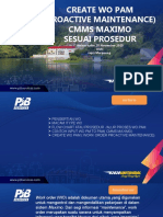 Create Wo Pam (Proactive Maintenance Sesuai Prosedur