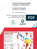 Prevención Del Consumo de Alcohol y Drogas en La Adolescencia - DR - .Mauricio Scarpello