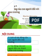 (MTDC) Tuần 4 - Tac Dong Cua Con Nguoi Vao Moi Truong