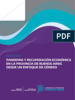 Pandemia y Recuperacion Economica en La Provincia Desde Un Enfoque de Genero 18 - 07