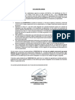 Declaración Jurada Covid-19 para Contratistas - 2021