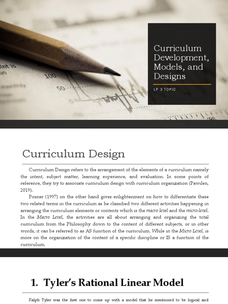 Curriculum Development Models And Designs Autosaved Pdf Curriculum