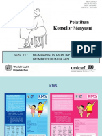 Sesi 11 PWT Memberi Dukungan 2018