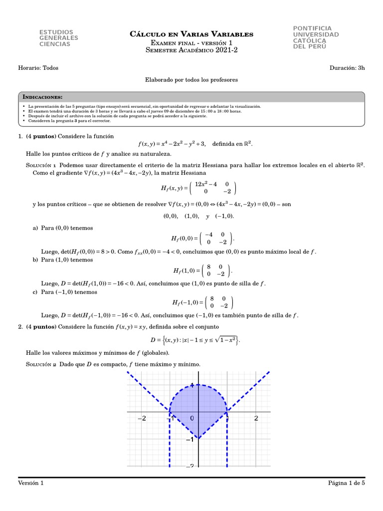 Ex2 2021.2 Sol | PDF | Geometría analítica | Geometría diferencial