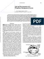 Design and Development of A Passive Propellant Management System