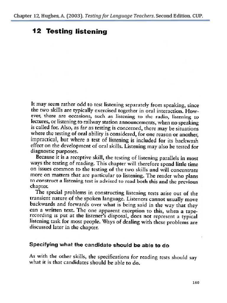 Validity and Practicality in Language Testing | PDF