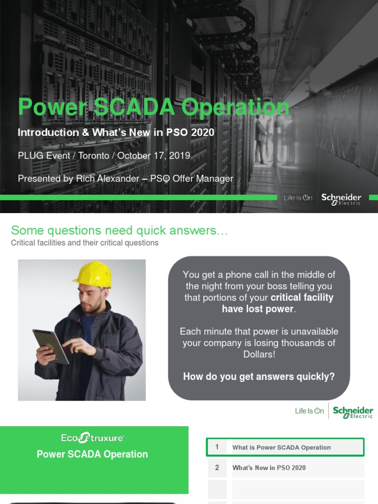 A3 - Power SCADA Operation 2020 - Rich Alexander | PDF | Scada | World ...