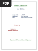 CD Lab Manual-IIICSE