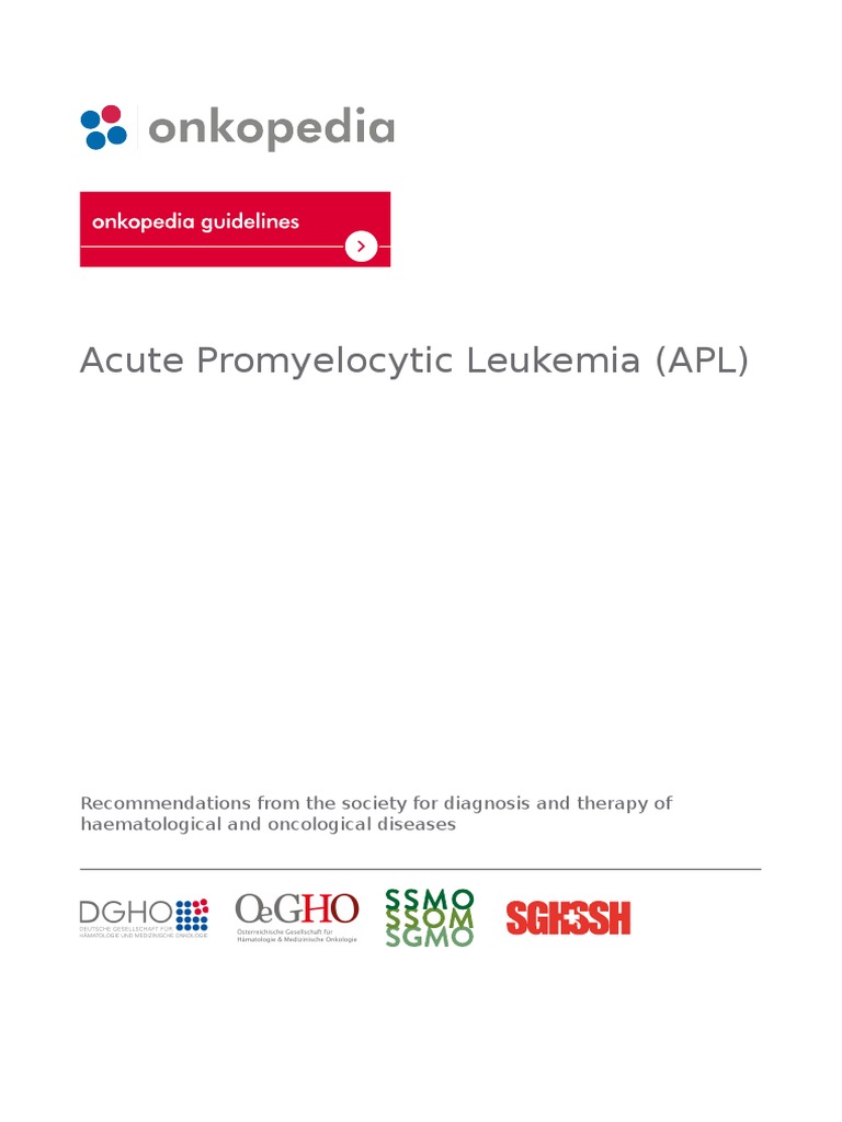 Apl Leukemia Curable : Acute promyelocytic leukemia current treatment ...
