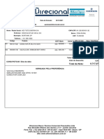 Orçamento para fornecimento de conectores e válvulas