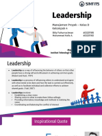 Presentasi Leadership - Kelompok 4