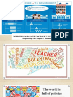 Public Policy Definition and Types