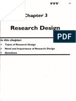 Research Design Types and Purposes