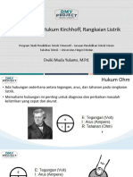 Hukum Ohm, Hukum Kirchoff Dan Rangkaian Listrik Seri