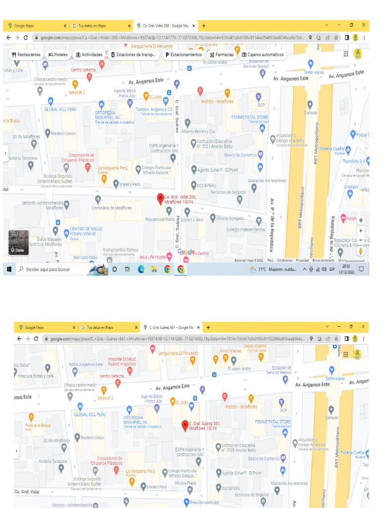 Mapa Local | PDF