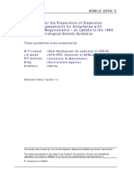 Guidelines For The Preparation of Dispersion Modelling (An Update) ADMLC-2004-3