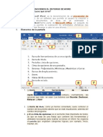 Conocemos El Entorno de Word