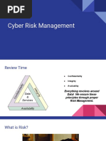 Cyber Risk Management