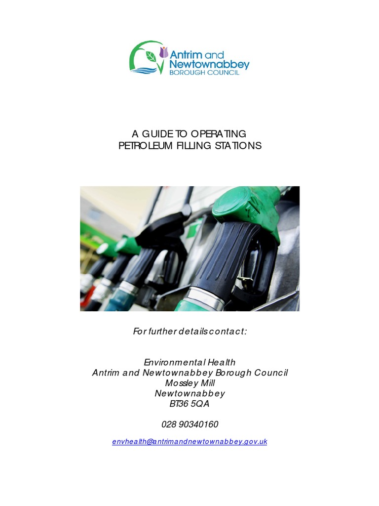 ANBC A Guide To Operating Petroleum Filling Stations 2013 | PDF ...