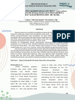 Formulasi Kapsul Kombinasi Kacang Hijau (Vigna Radiata) Dan Daun Kelor (Moringa Aloefera) Dan Pengaruhnya Terhadap Kadar Hemoglobin Ibu Hamil