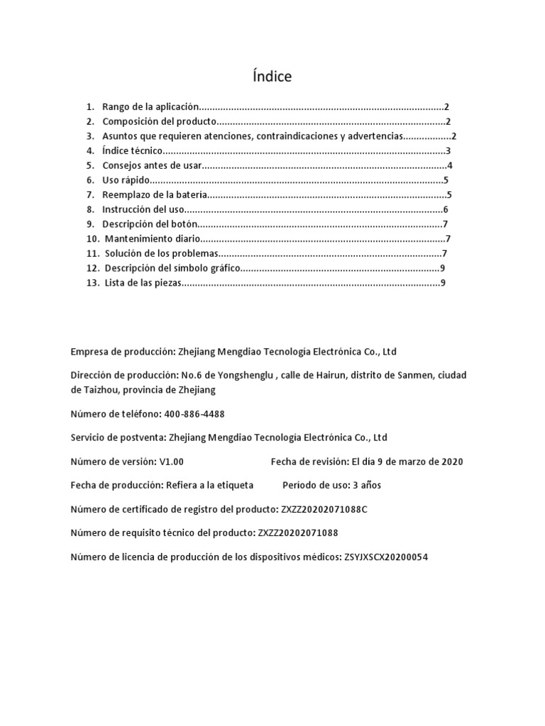 Medior Infrared Thermometer MD 33520 Spanish Manual PDF Temperatura
