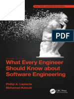 What Every Engineer Should Know About Software Engineering, 2nd Edition (Phillip A. Laplante, Mohamad Kassab)