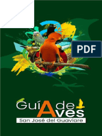Guia de Aves Del Guaviare