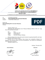 Undangan Pelepasan Mahasiswa PPL SMA Pasundan 2 Bandung