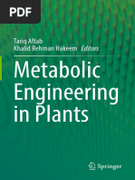 Metabolic Engineering in Plants