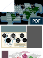Unidad 6 - Organismos de Cooperación Económica Internacional y Las Estructuras de Integración Regional