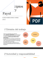 14 Principios de Henry Fayol