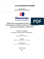 Propuesta de Mejora para La Comunicación Interna en La Prefectura de Esmeraldas - Ecuador, 2022.