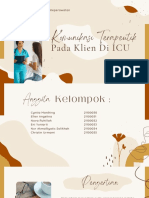 Komunikasi Terapeutik Pada Klien Di Icu (Kelompok 6)