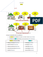 Prepositions À CHEZ