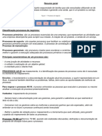 Processos de negócios e análise de sistemas