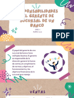 Responsabilidades Del Gerente de Sucursal de Un Banco