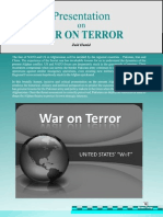Presentation on War On Terror by Sir Zaid hamid 