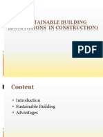 A Sustainable Building (Innovations in Construction)