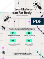 Kelompok 3 - Sistem Ekskresi Dan Fat Body