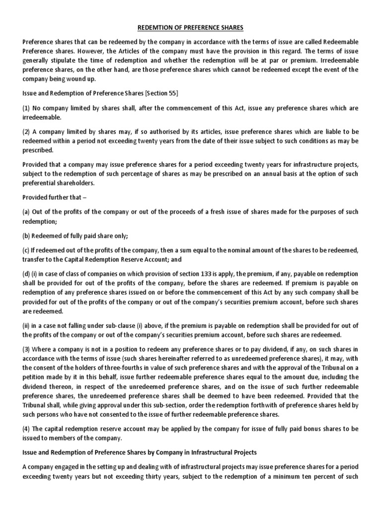 redemtion-of-preference-shares-pdf-preferred-stock-dividend