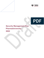 Security Management Plan - Template v1.0