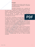 Exercício de Fixação sobre objetivos, mercados, políticas e competitividade