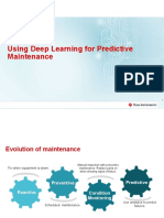 Using Deep Learning For Predictive Maintenance Slides