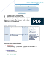 L6 - Redacción de Párrafo (Esquema Numérico)