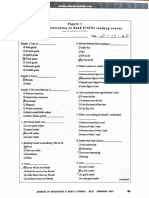 Reading Survey