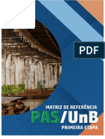 PAS UnB Primeira Etapa: O ser humano como um ser no mundo