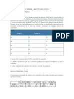 Resolucion de Caso Usando Anova