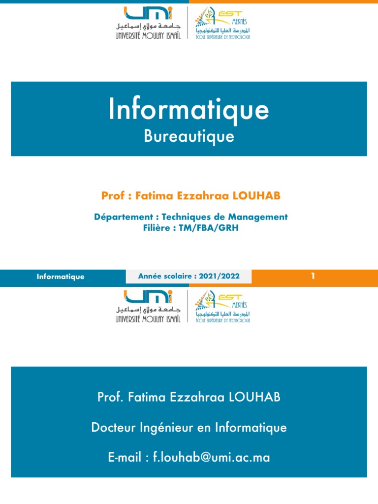 Introduction à l'informatique générale | PDF | Informatique | Mémoire ...