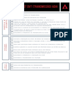 CHECKLIST DVT TRANSMISSÃO ADAI