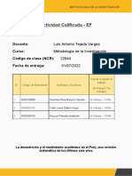 EF - Metodologia de La Inveestigacion